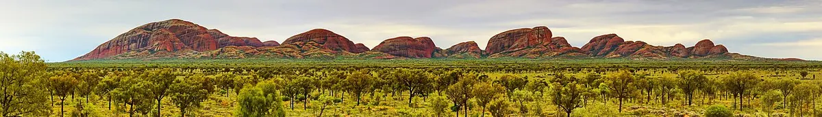 Kata Tjuta in the early morning