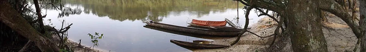 Democratic Republic of the Congo Katopa Camp on the Lomami river
