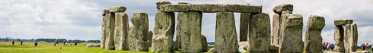 Stonehenge distant from the north east