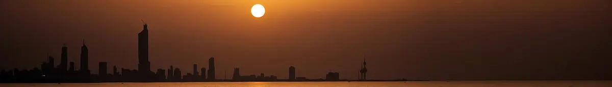 Kuwait sunset