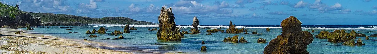 Rocks by the Beach Nauru