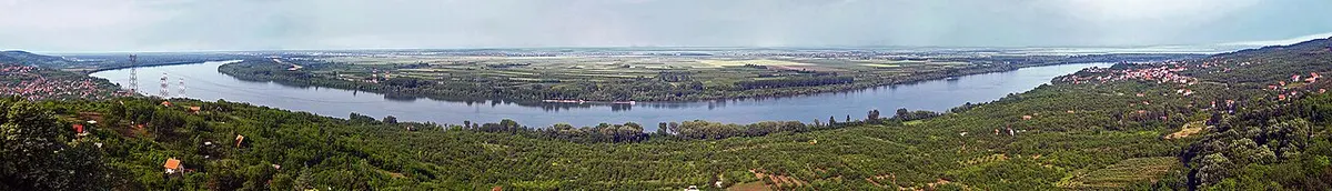 Danube in Ritopek, Serbia